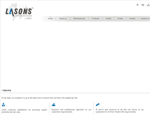 Tablet Screenshot of lasons.com